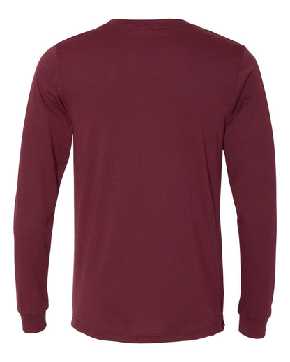 BELLA + CANVAS Heather CVC Long Sleeve Tee - 3501CVC