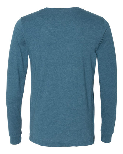 BELLA + CANVAS Heather CVC Long Sleeve Tee - 3501CVC