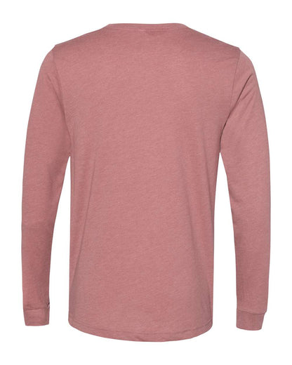 BELLA + CANVAS Heather CVC Long Sleeve Tee - 3501CVC