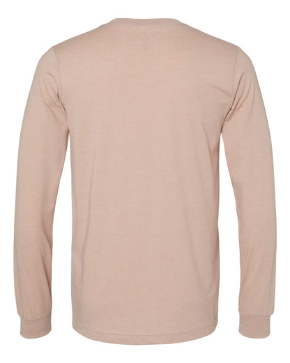 BELLA + CANVAS Heather CVC Long Sleeve Tee - 3501CVC