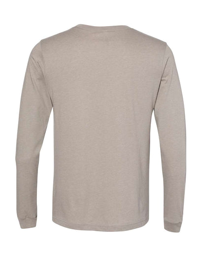 BELLA + CANVAS Heather CVC Long Sleeve Tee - 3501CVC