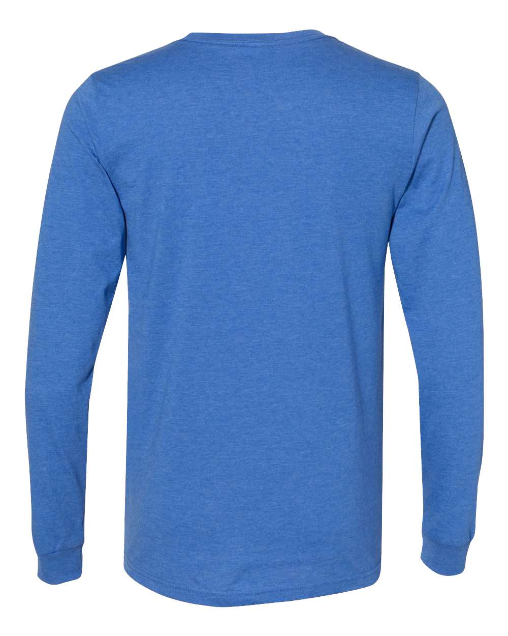 BELLA + CANVAS Heather CVC Long Sleeve Tee - 3501CVC