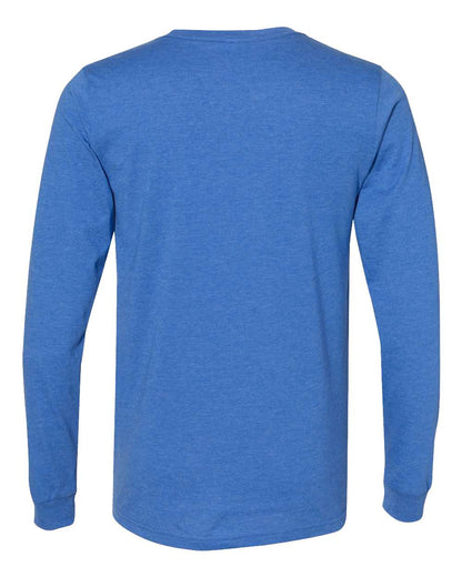 BELLA + CANVAS Heather CVC Long Sleeve Tee - 3501CVC