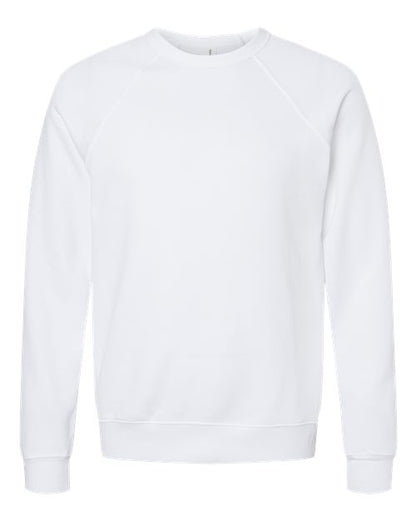 Unisex Sponge Fleece Raglan Crewneck Sweatshirt