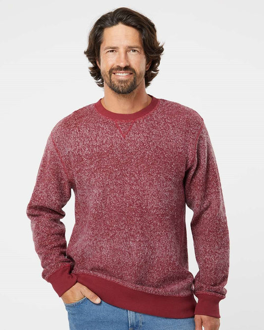 J. America Aspen Fleece Crewneck Sweatshirt - 8712