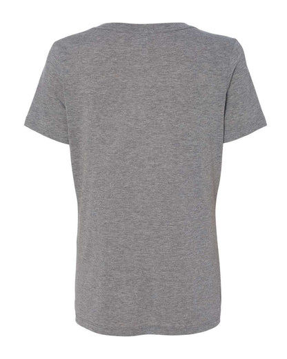 BELLA + CANVAS Women's Relaxed Triblend Short Sleeve V-Neck Tee - 6415