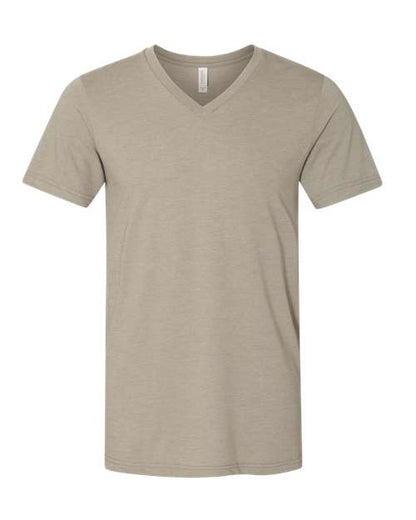 Unisex Heather CVC V-Neck Tee