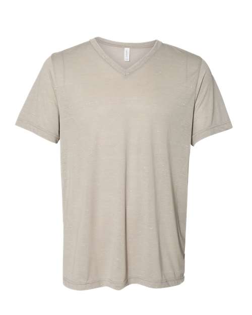 Unisex Textured Jersey V-Neck Tee