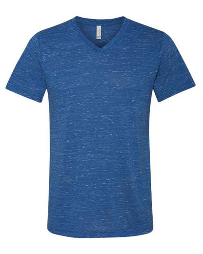 Unisex Textured Jersey V-Neck Tee