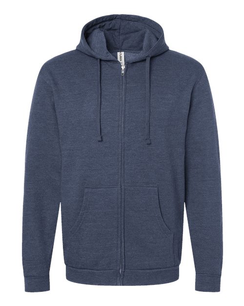 Unisex Full-Zip Hooded Sweatshirt