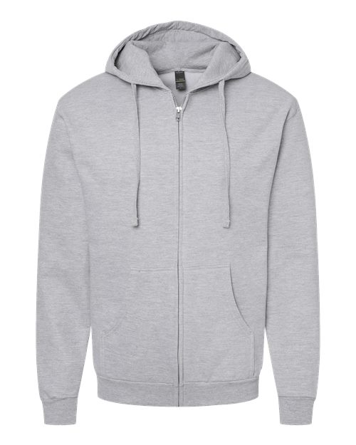 Unisex Full-Zip Hooded Sweatshirt