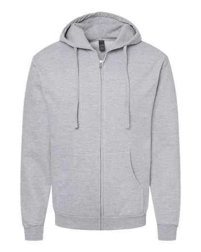 Unisex Full-Zip Hooded Sweatshirt