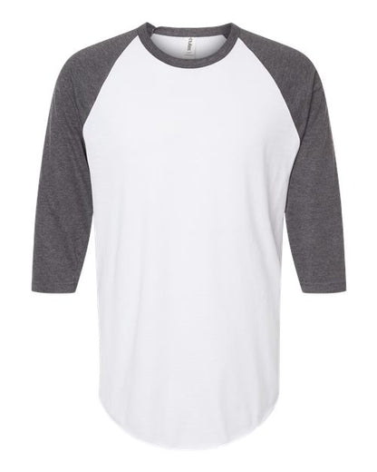 Unisex Fine Jersey Raglan T-Shirt