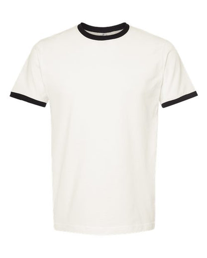 Unisex Fine Jersey Ringer T-Shirt
