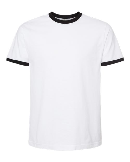 Unisex Fine Jersey Ringer T-Shirt
