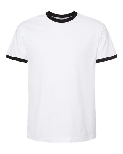 Unisex Fine Jersey Ringer T-Shirt