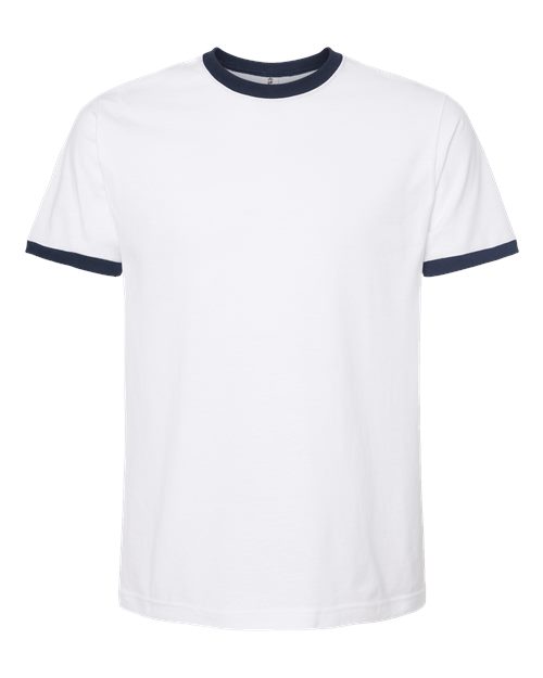 Unisex Fine Jersey Ringer T-Shirt