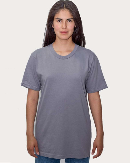Los Angeles Apparel USA-Made Fine Jersey T-Shirt - 20001
