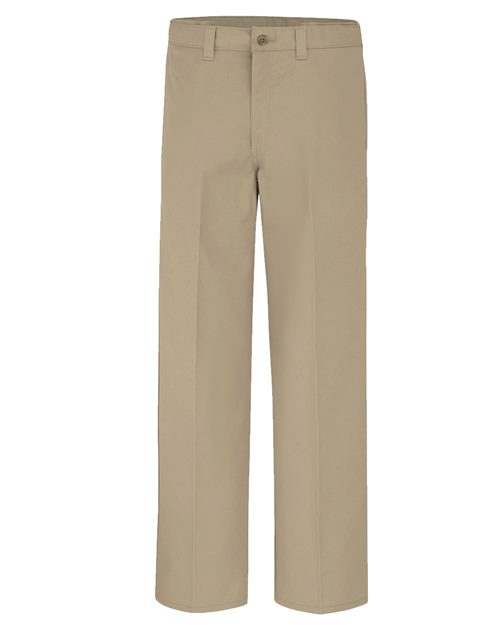 Men's Odd Sizes Industrial Flat Front Comfort Waist Pants