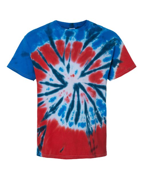 Unisex Multi-Color Tie-Dyed T-Shirt