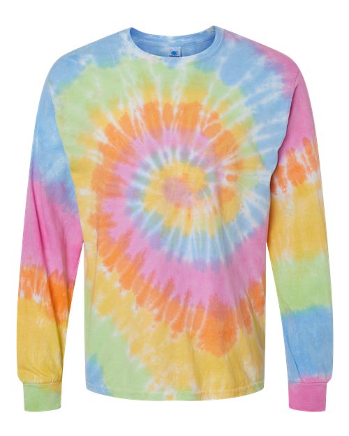 Unisex Tie-Dyed Long Sleeve T-Shirt