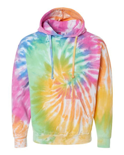 Unisex Tie-Dyed Hooded Sweatshirt
