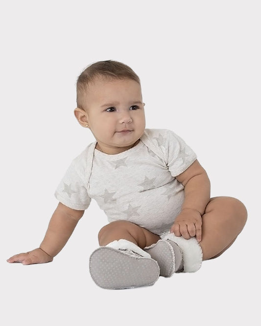 Code Five Infant Star Print Bodysuit - 4329