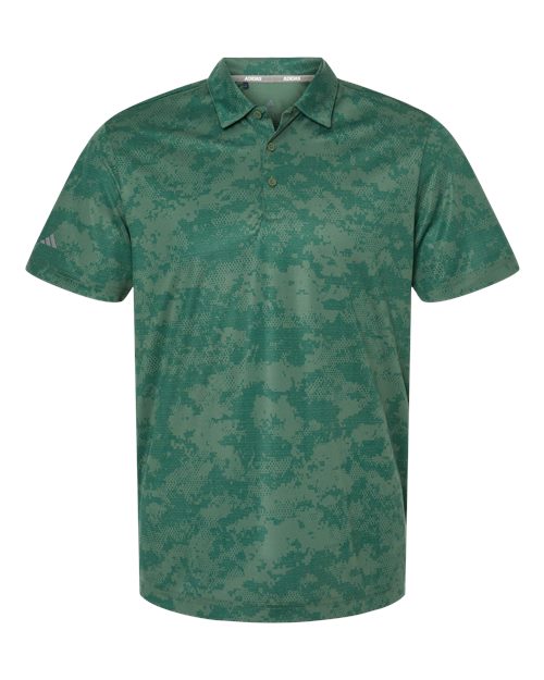 Men's All Over Camo Print Polo