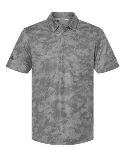 Men's All Over Camo Print Polo