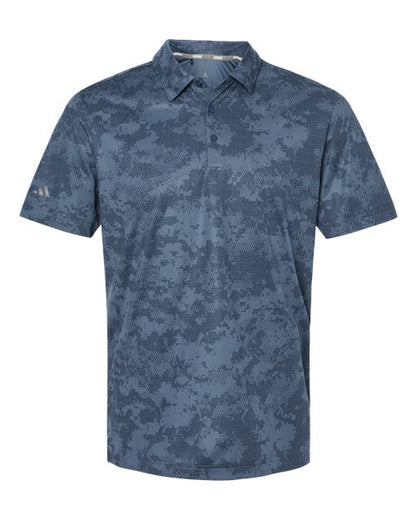 Men's All Over Camo Print Polo