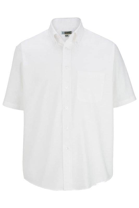 Easy Care Oxford Short Sleeve Mens Shirt - 1027