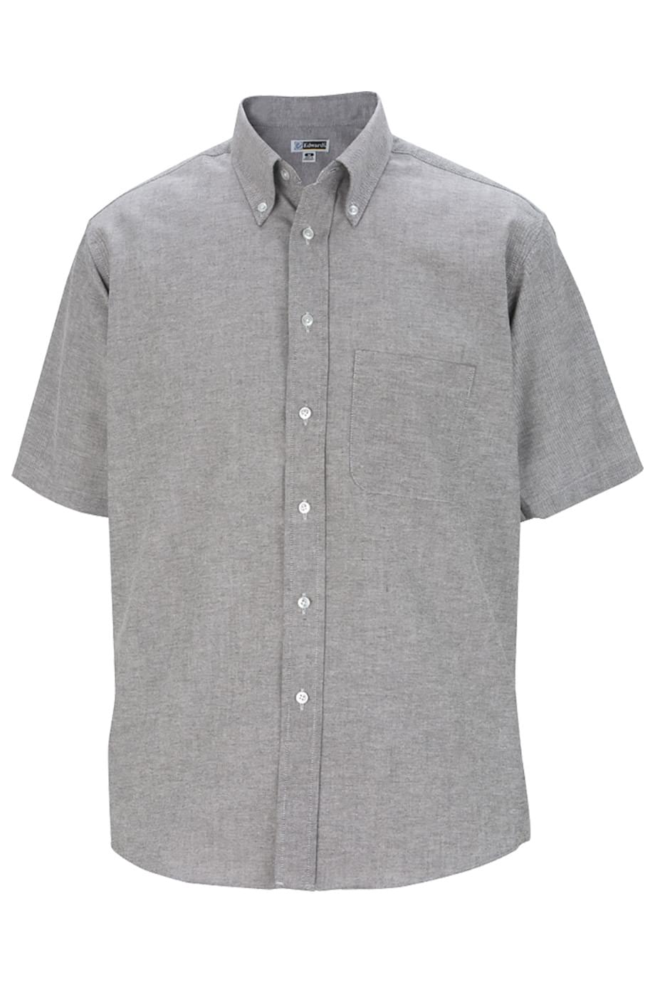 Easy Care Oxford Short Sleeve Mens Shirt - 1027