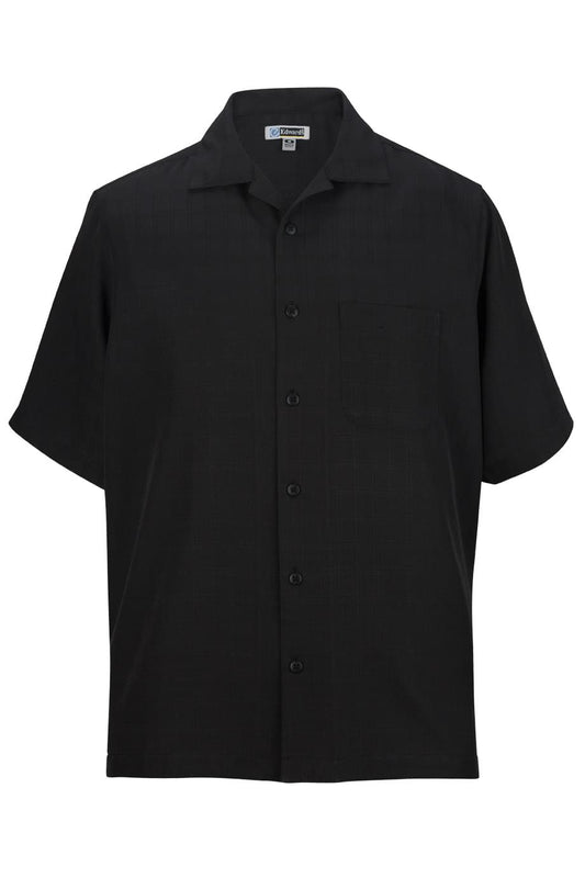 Jacquard Batiste Camp Shirt - 1030