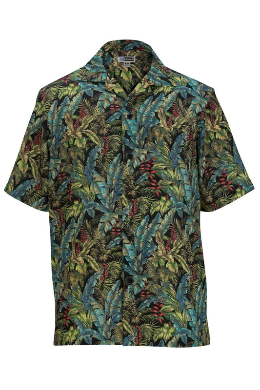 Tropical Leaf Camp Shirt - 1032