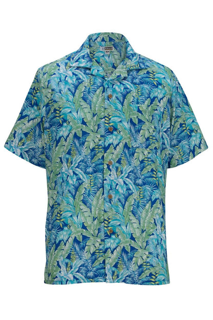 Tropical Leaf Camp Shirt - 1032