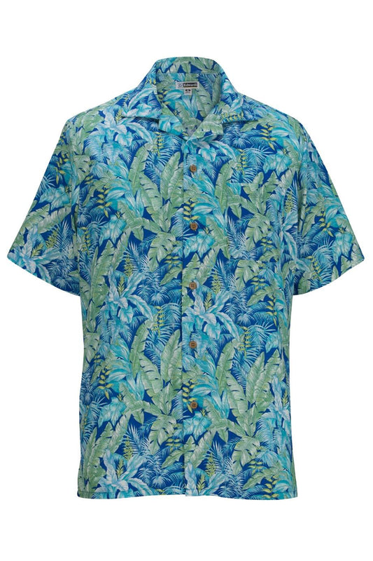 Tropical Leaf Camp Shirt - 1032