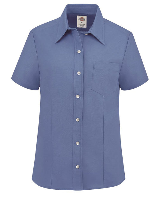 Dickies Women's Short Sleeve Stretch Oxford Shirt - S254