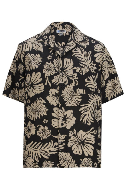 Hibiscus 2-Color Camp Shirt