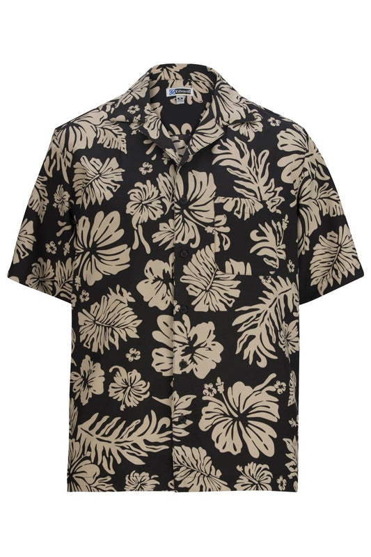 Hibiscus 2-Color Camp Shirt - 1036