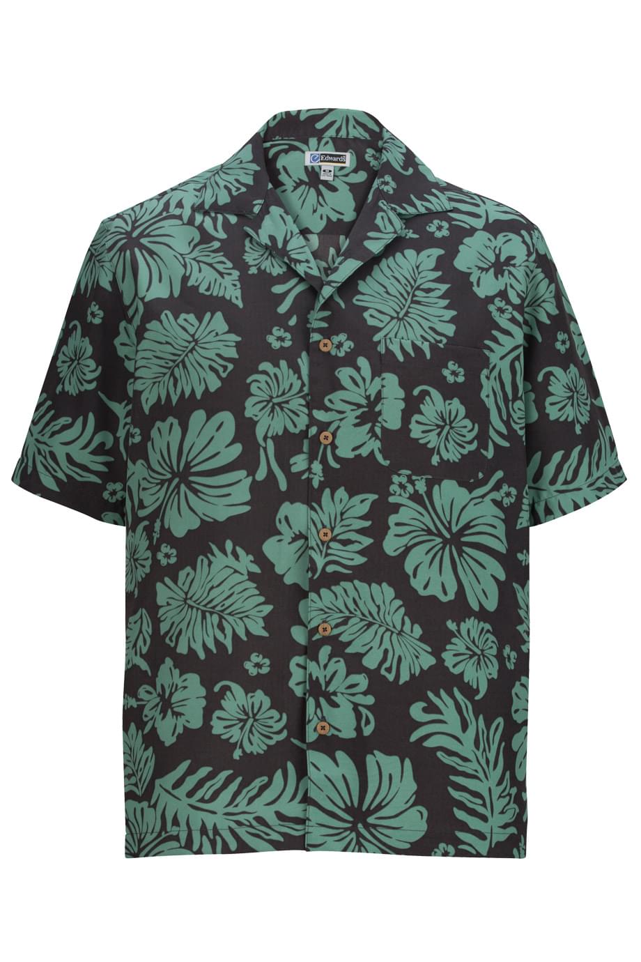 Hibiscus 2-Color Camp Shirt
