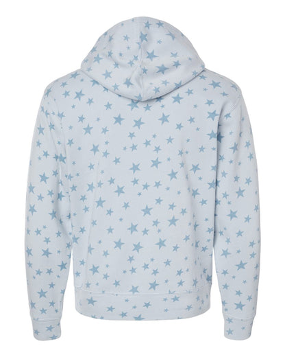 J. America Triblend Fleece Hooded Sweatshirt - 8871