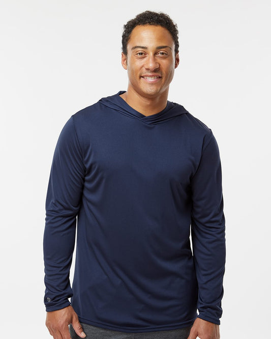 Holloway Momentum Hooded Long Sleeve T-Shirt - 222830