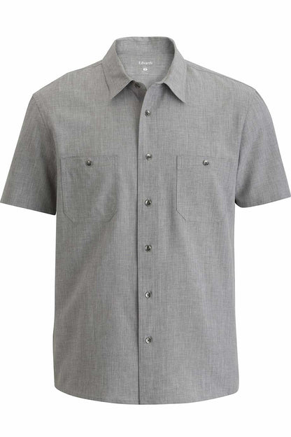 Melange Mens Camp Shirt - 1039