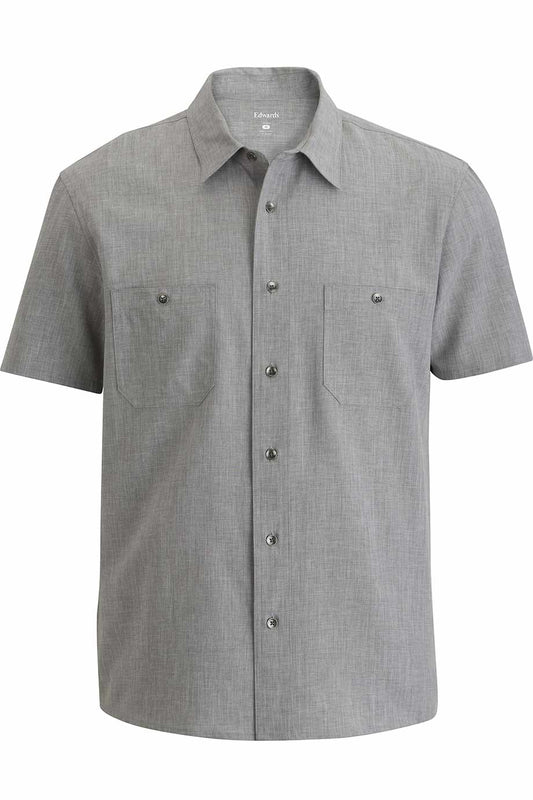 Melange Mens Camp Shirt - 1039