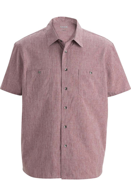 Melange Mens Camp Shirt - 1039