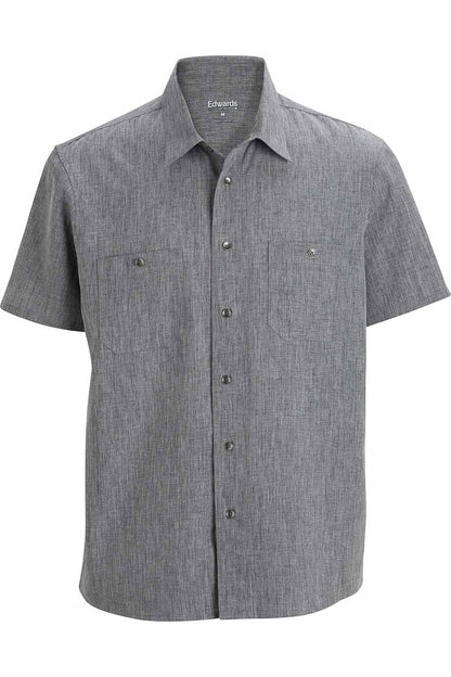 Melange Mens Camp Shirt - 1039
