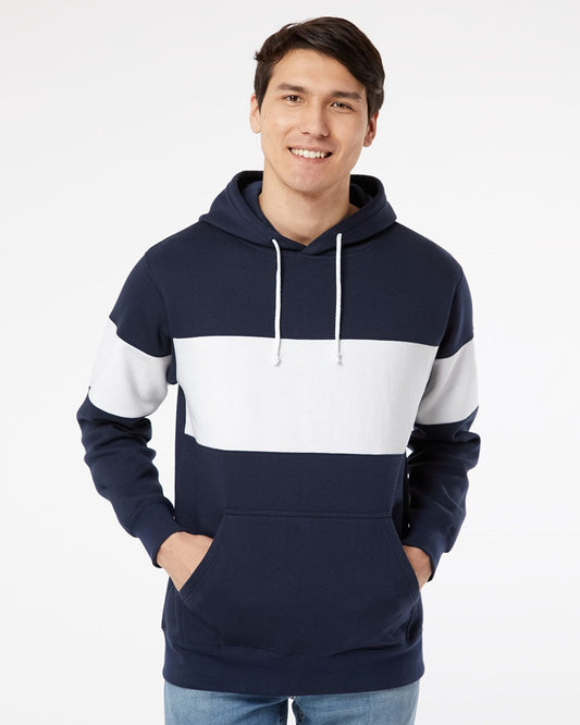 MV Sport Classic Fleece Colorblocked Hooded Sweatshirt - 22709