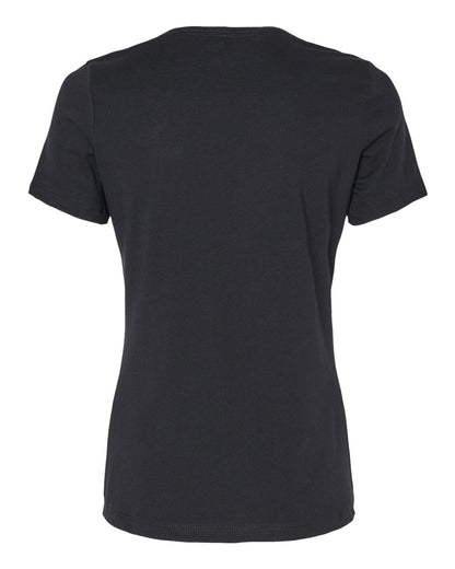 BELLA + CANVAS Women's Relaxed Heather CVC V-Neck Tee - 6405CVC
