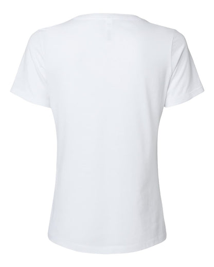 BELLA + CANVAS Women's Relaxed Heather CVC V-Neck Tee - 6405CVC