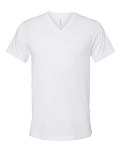 Unisex Heather CVC V-Neck Tee